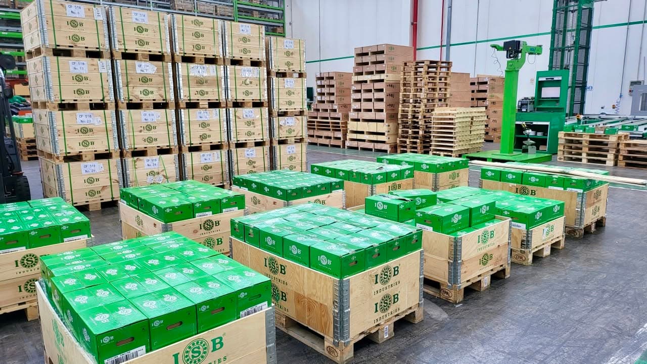 Kho hàng ISB sẵn sàng xuất — đóng gói chuẩn, có mã lô truy xuất